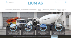 Desktop Screenshot of liumas.no